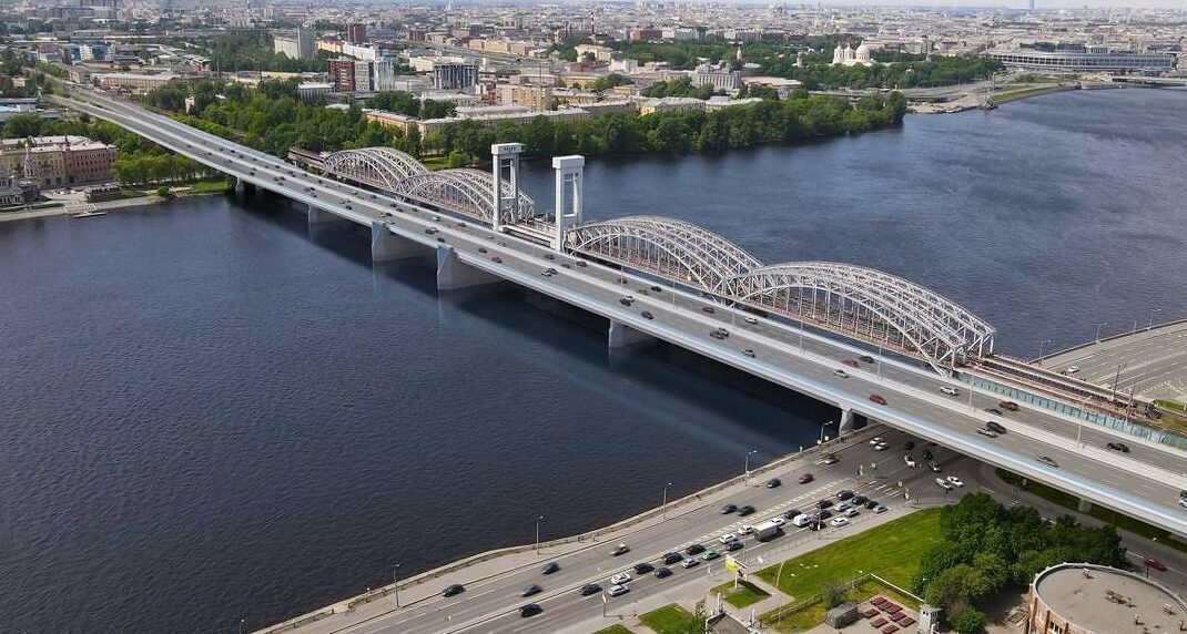 Новый разводной мост через Неву в Петербурге: строительство стартует в 2025 году