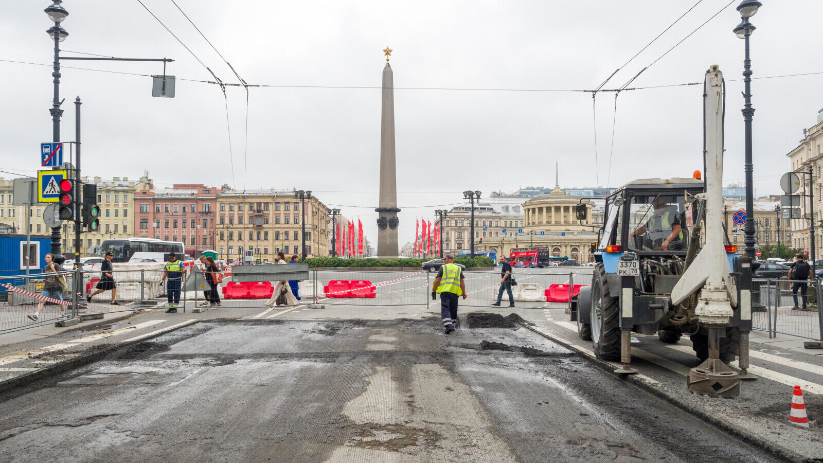 В Петербурге с 4 сентября ограничат движение на Дровяной улице и в Парголово