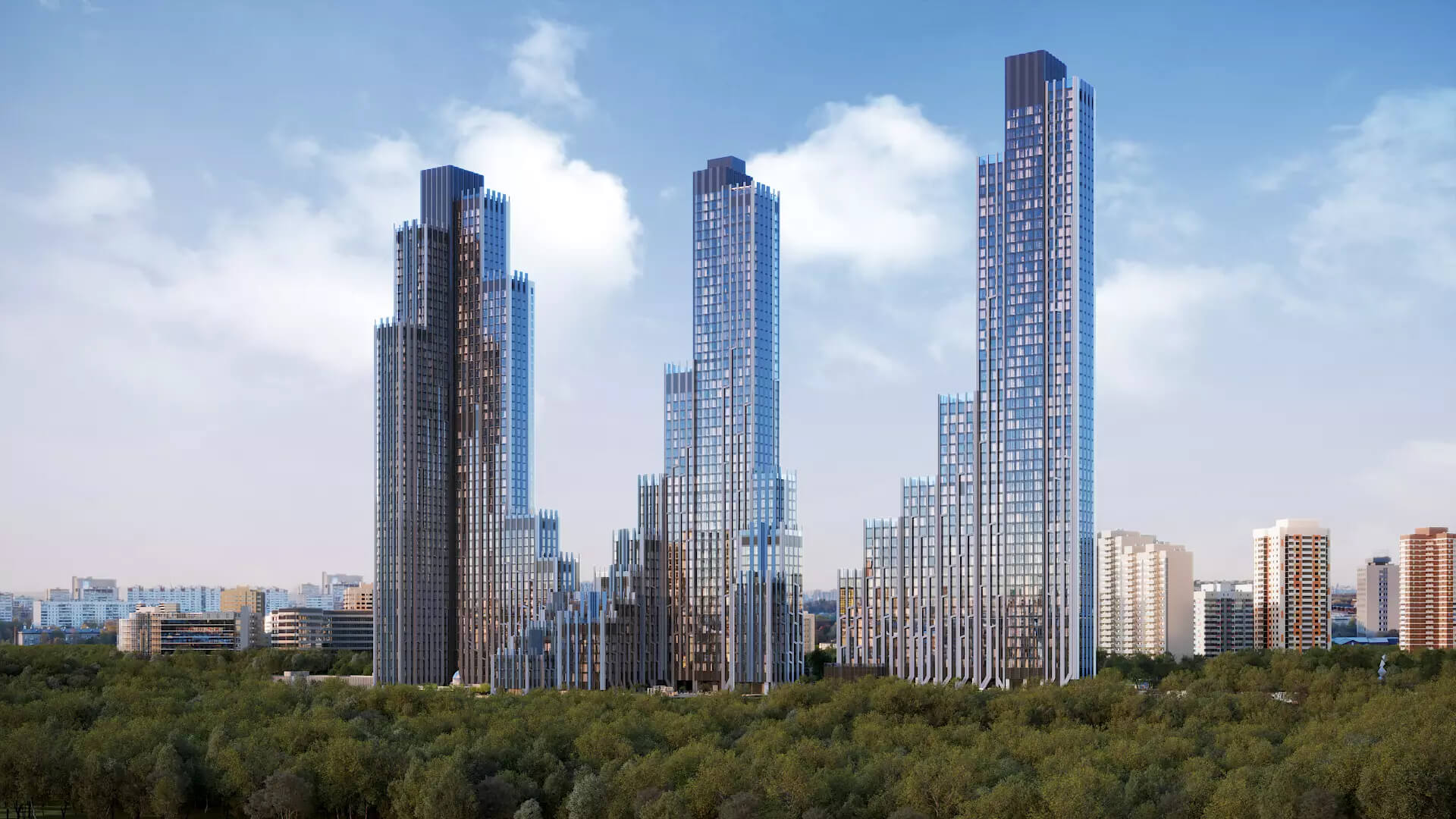 ЖК ICE Towers на Лобачевского — бизнес-класс в окружении природы