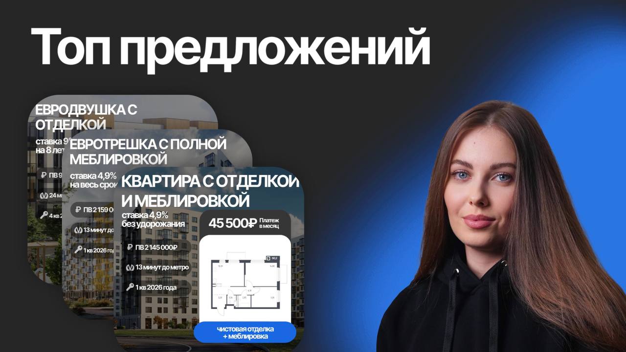 Подборка предложений по квартирам в СПб за сентябрь. Часть 2