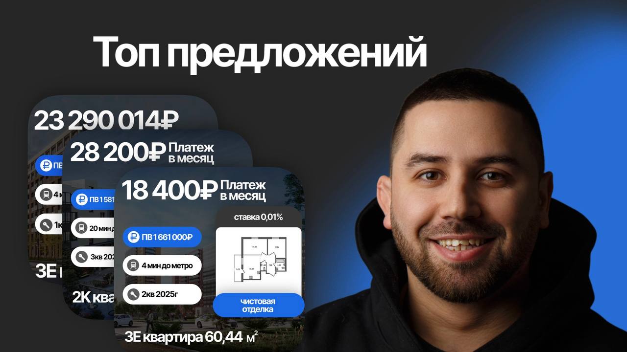 Подборка предложений по квартирам в СПб за июль. Часть 1