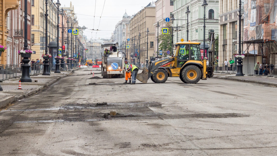 В Петербурге с 28 августа закроют движение на двух улицах