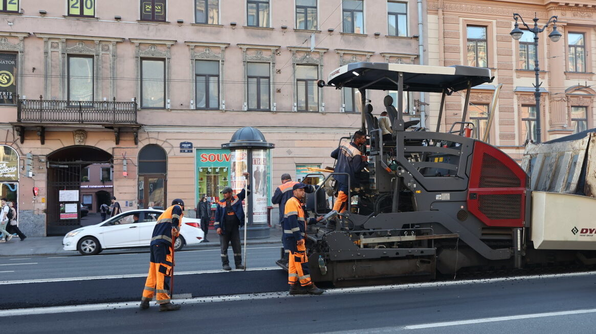 Улица Савушкина в Петербурге получит новое покрытие: идет масштабная реконструкция