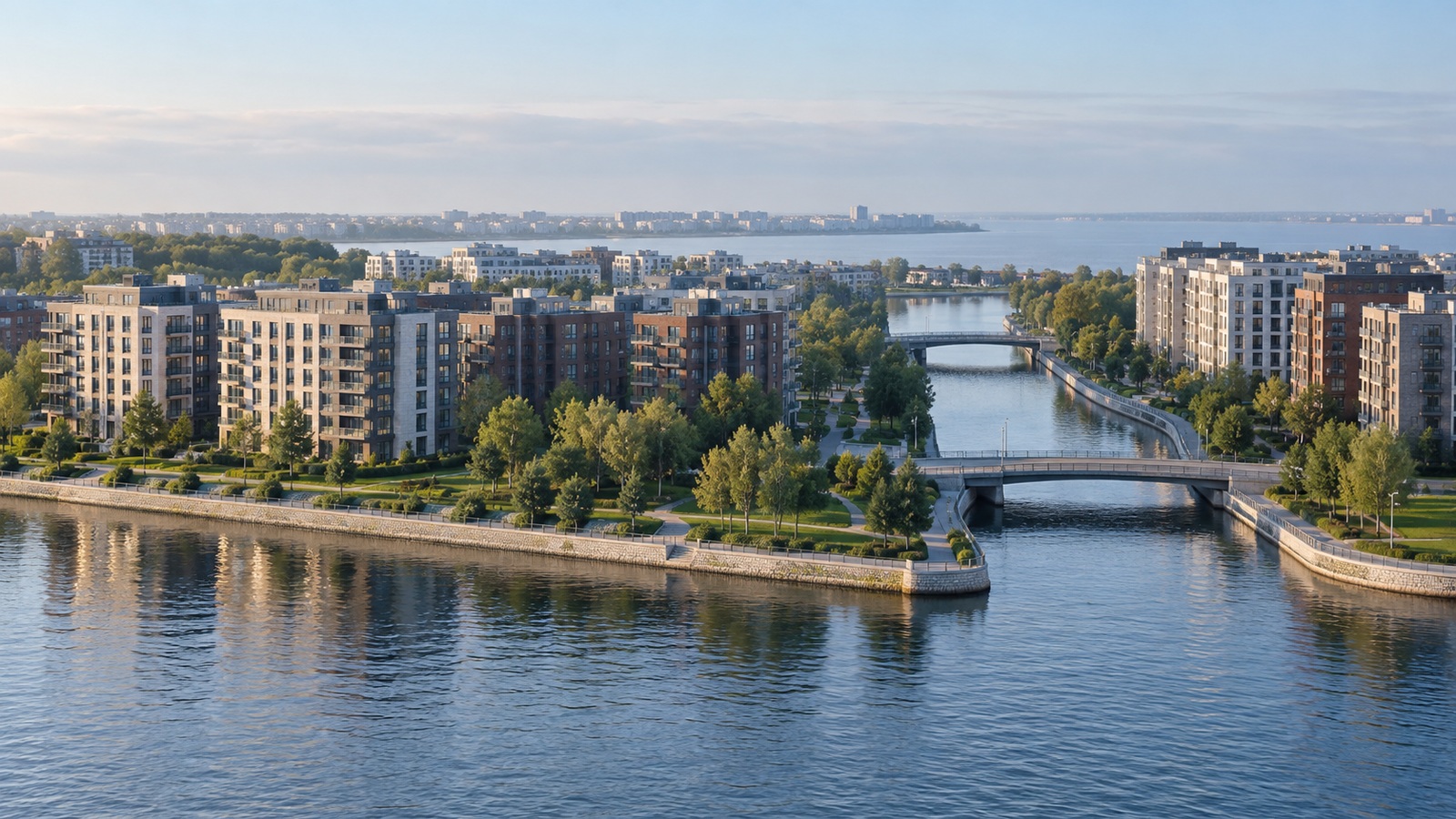 Где искать новостройки у воды в Петербурге в 2026 году