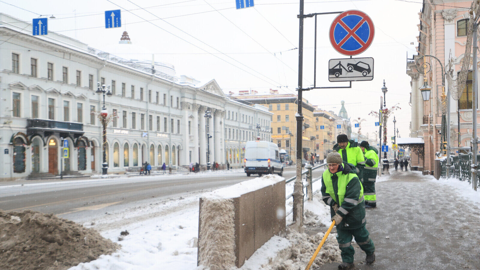 Ограничение движения по Якорной улице в Санкт-Петербурге будет до конца марта 2026 года