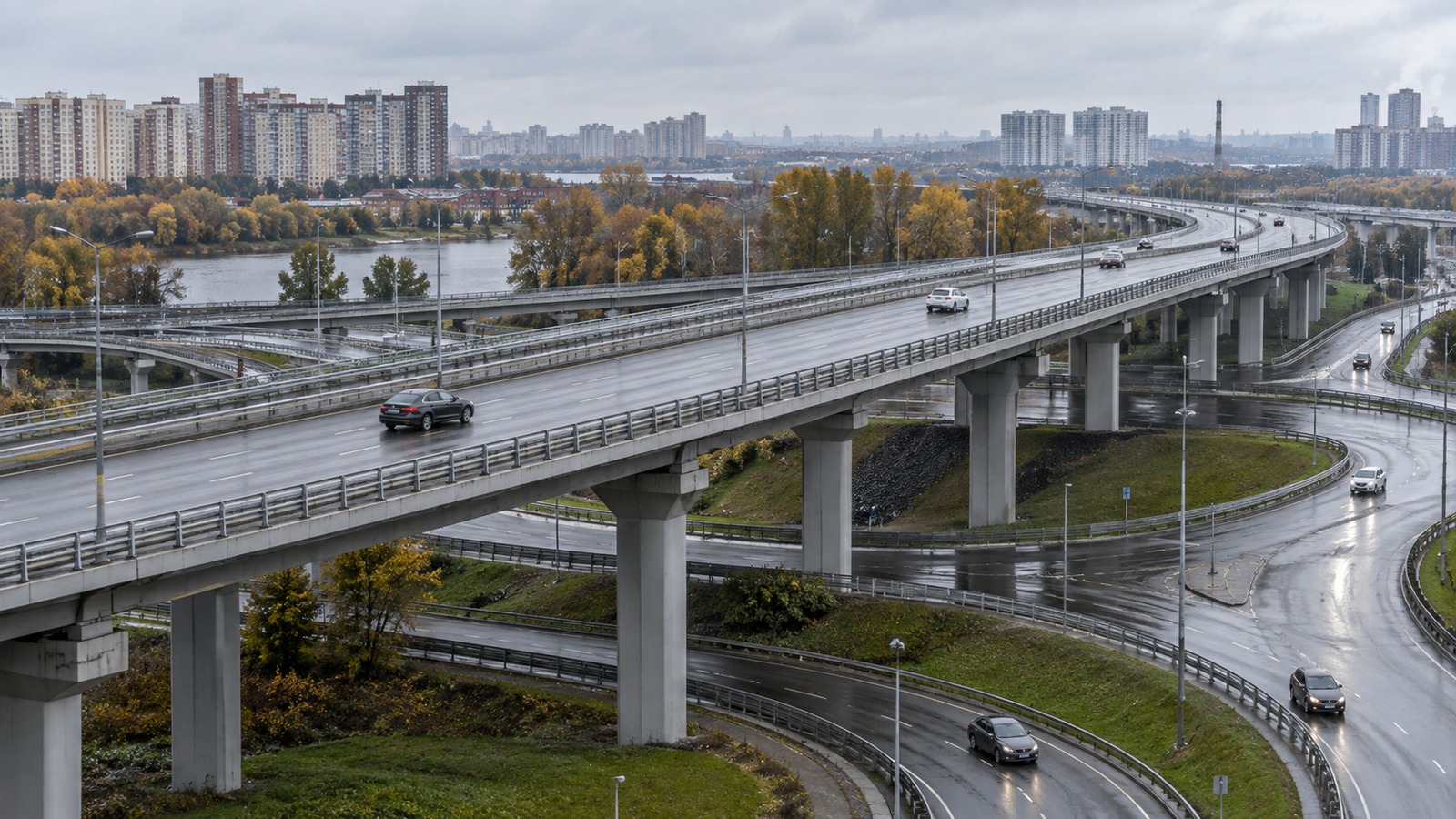 Какие районы Петербурга уже выигрывают от новых развязок