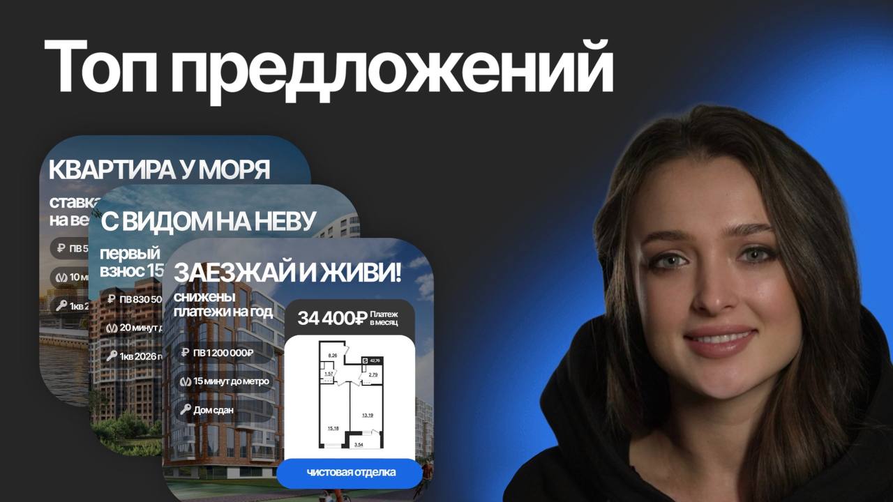 Подборка предложений по квартирам в СПб за сентябрь. Часть 1