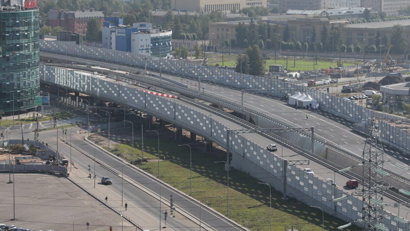 В Москве у метро «Сокол» с 26 сентября заработают две новые выделенные полосы