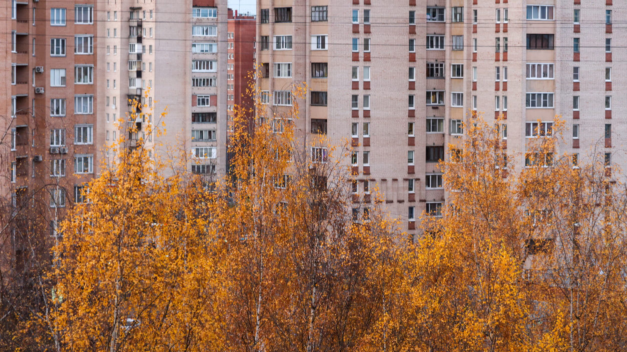 Менее половины квартир в новостройках Москвы имеют балконы