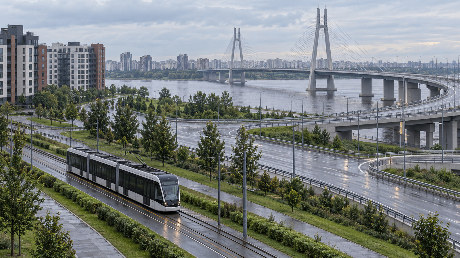 Как транспортные проекты меняют стоимость жилья в Петербурге